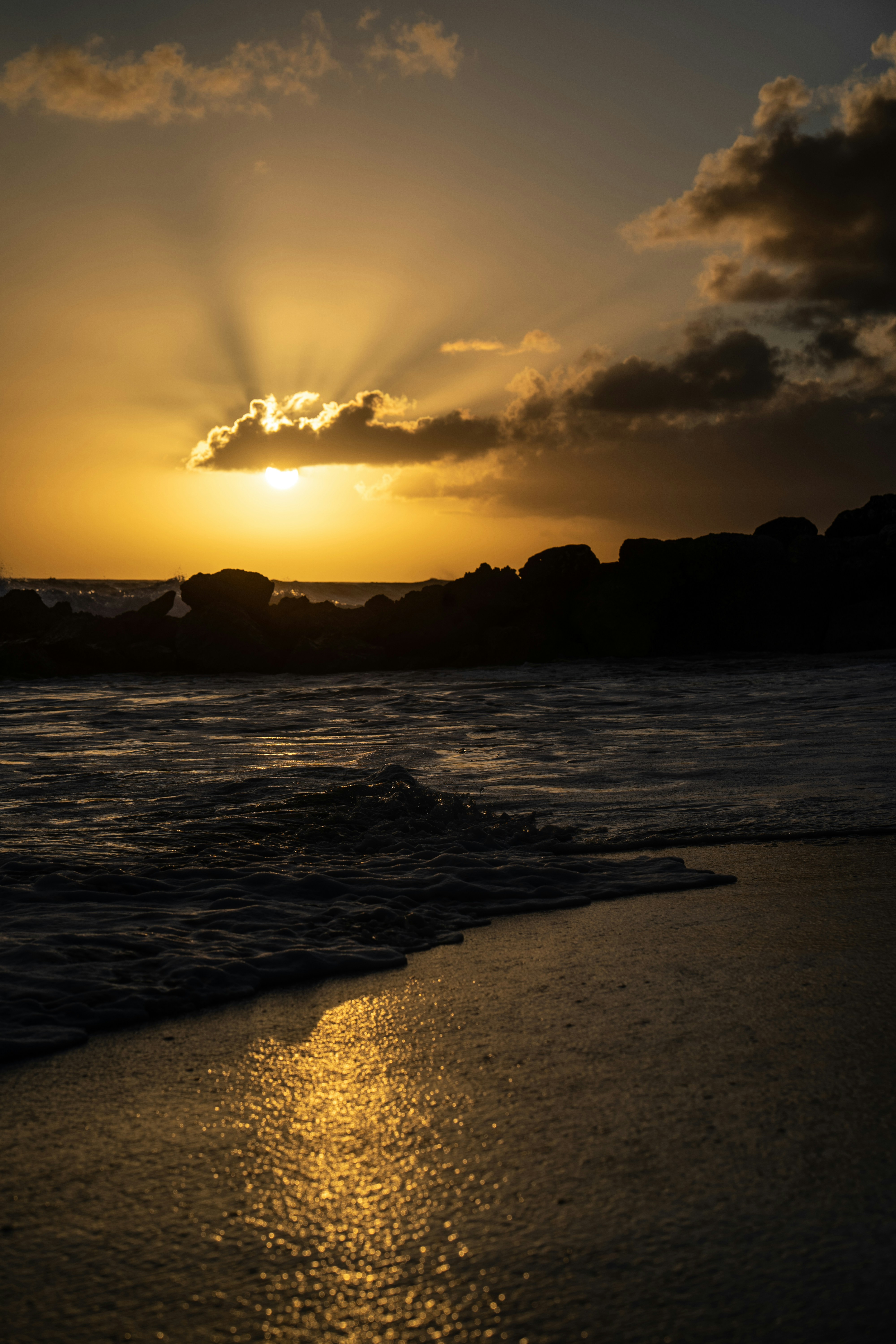 Coastal Beach Sunset