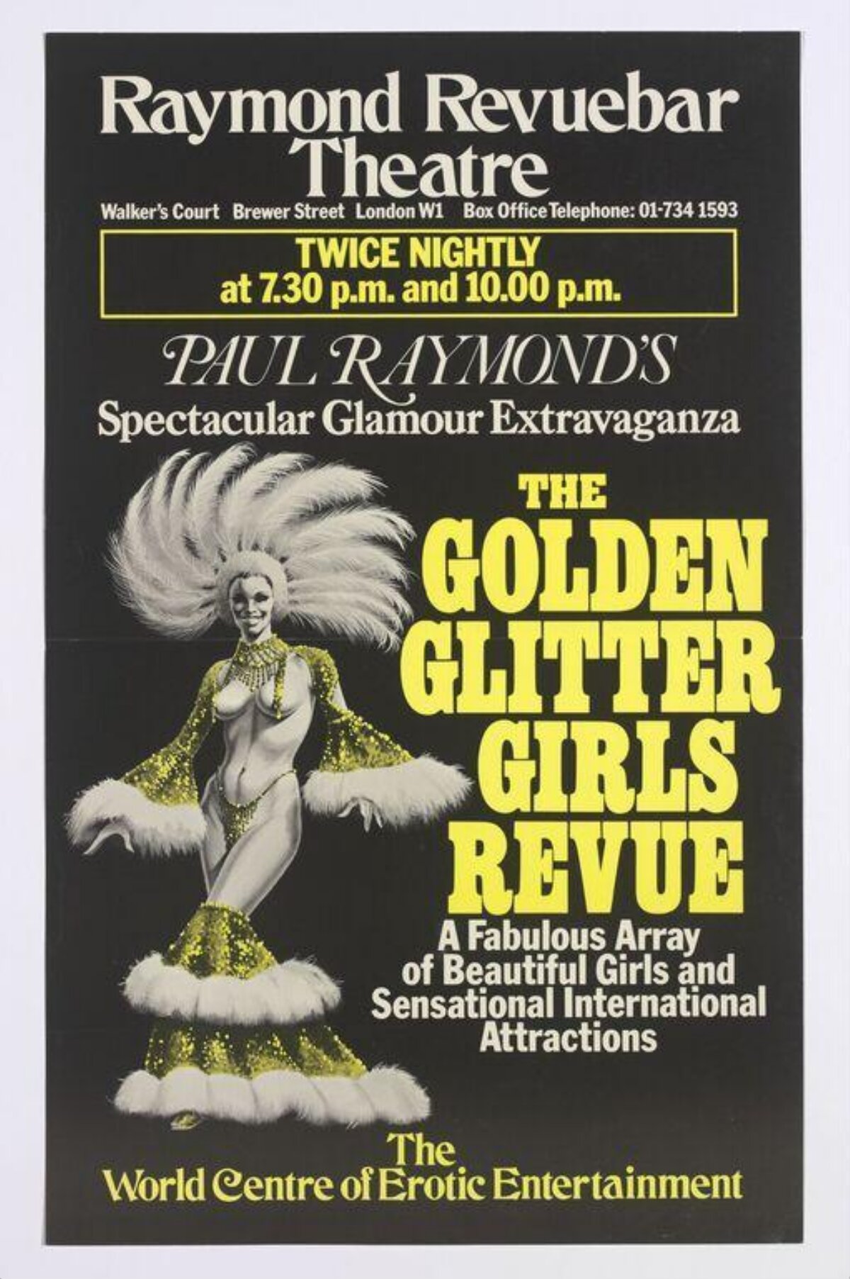 Golden Glitter Girls Revue Poster