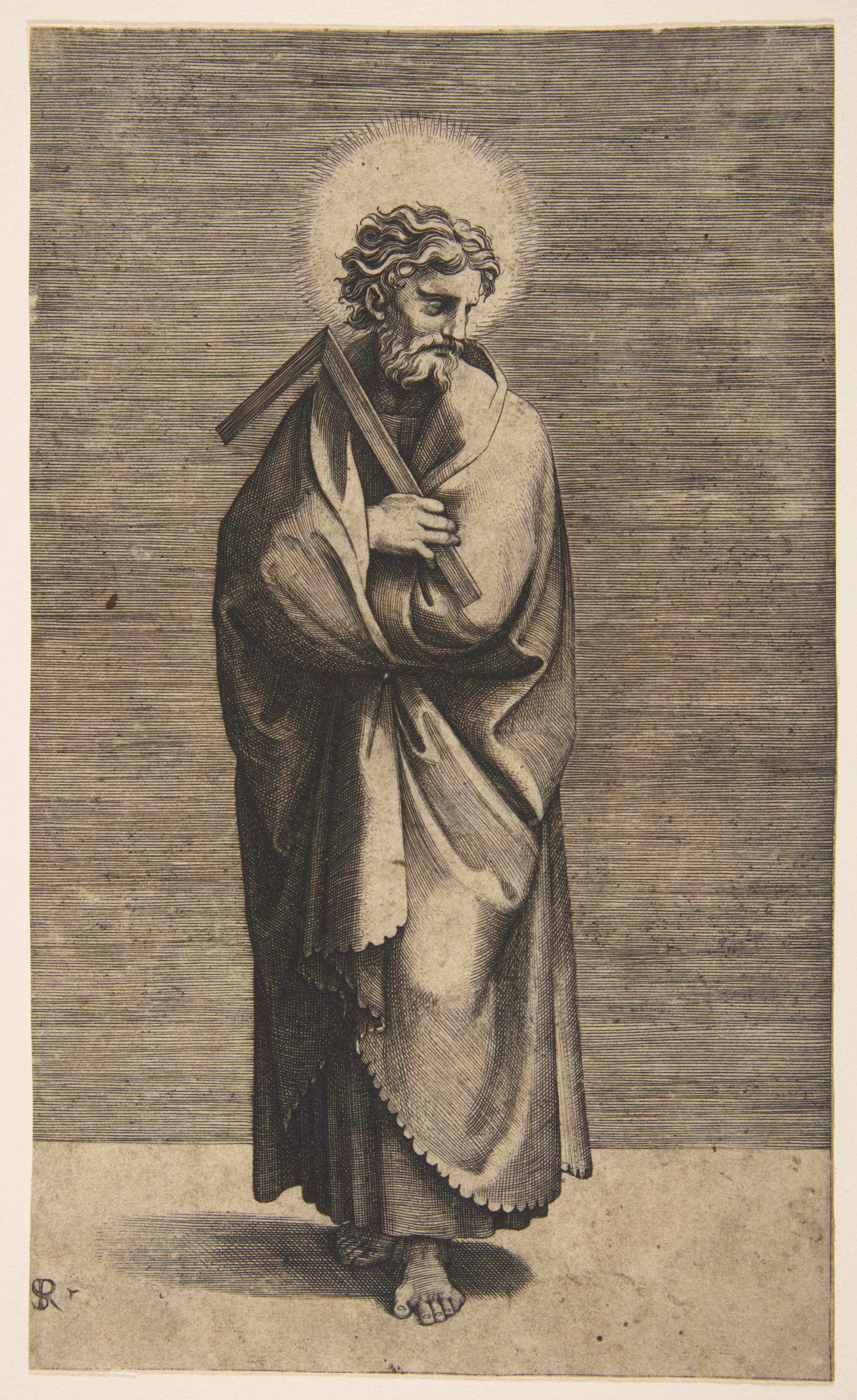 Engraving of Saint Thomas the Apostle