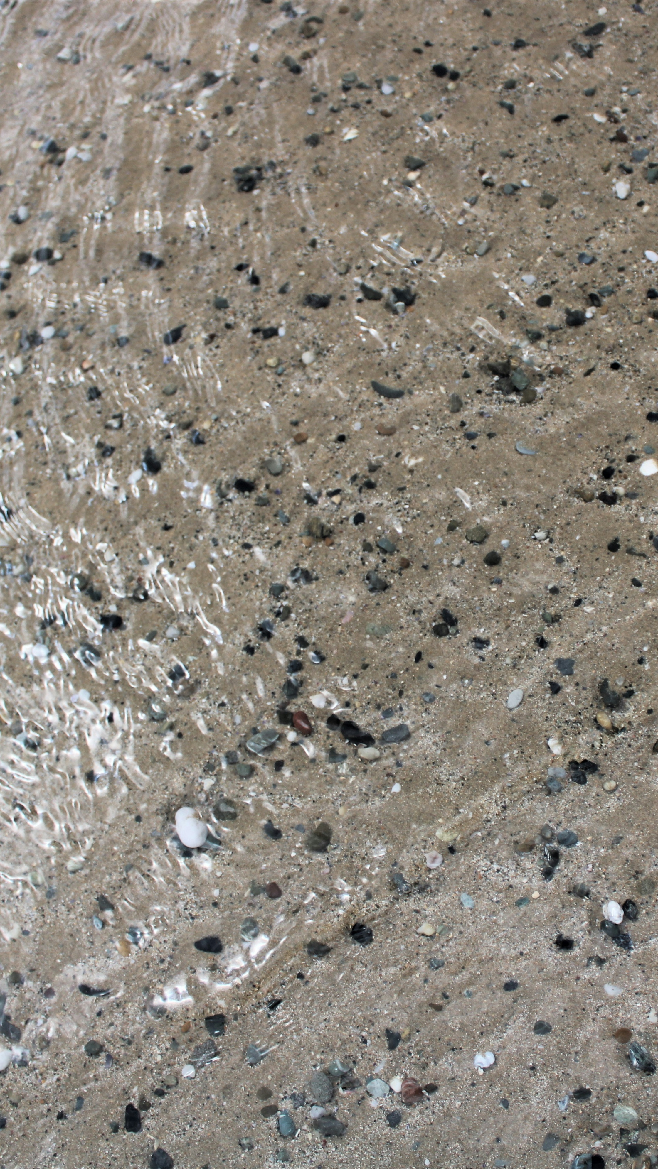 Shallow Water Over Pebbly Sand