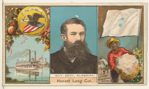 Vintage Alabama Governor Seay Tobacco Card