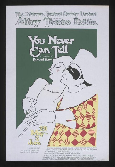 You Never Can Tell Theatre Poster