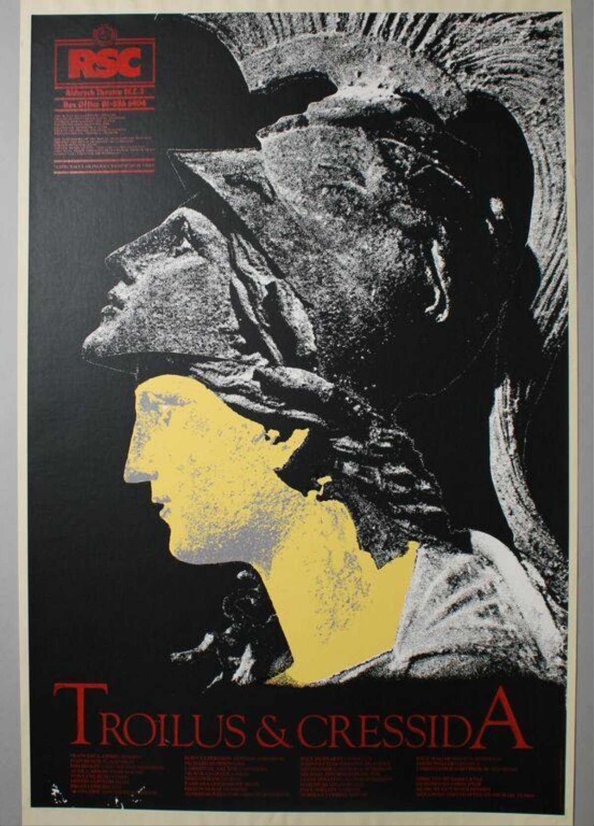 Troilus & Cressida Theatre Poster