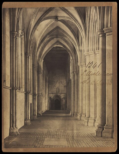 St Albans Abbey Aisle
