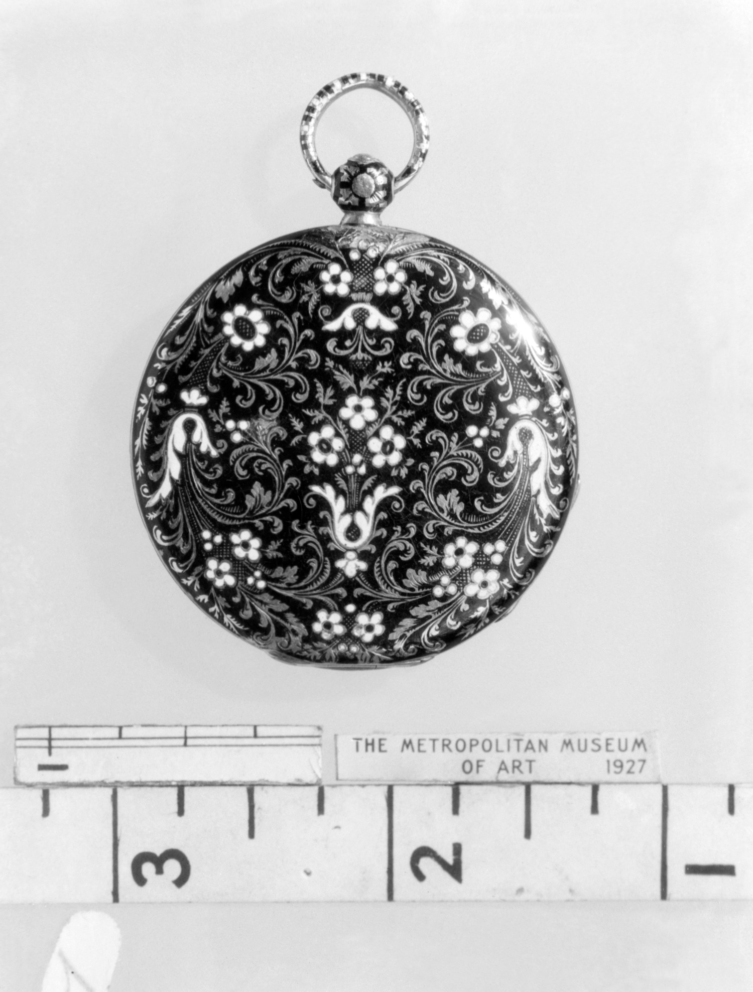 Antique Enamel Pocket Watch