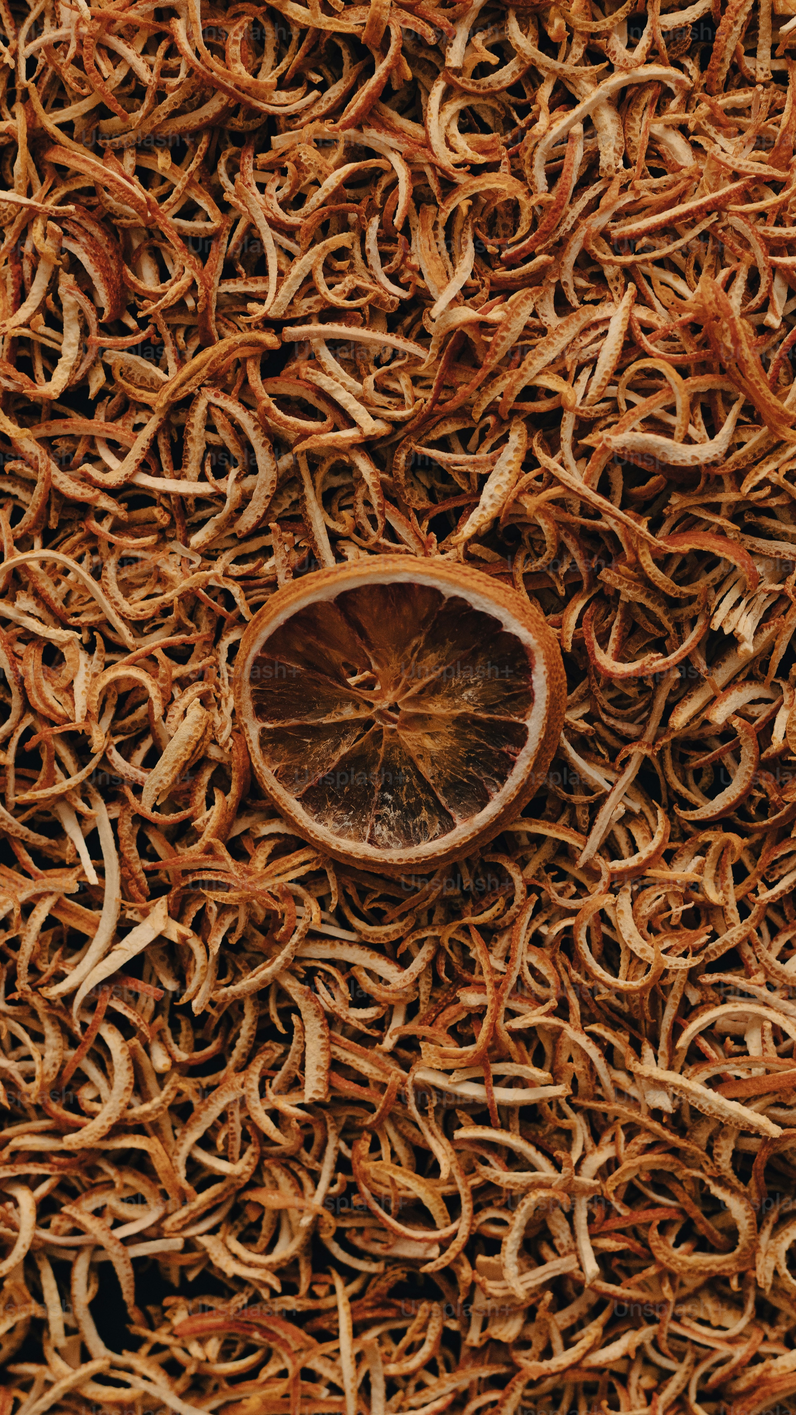 Dried Orange Peel and Zest