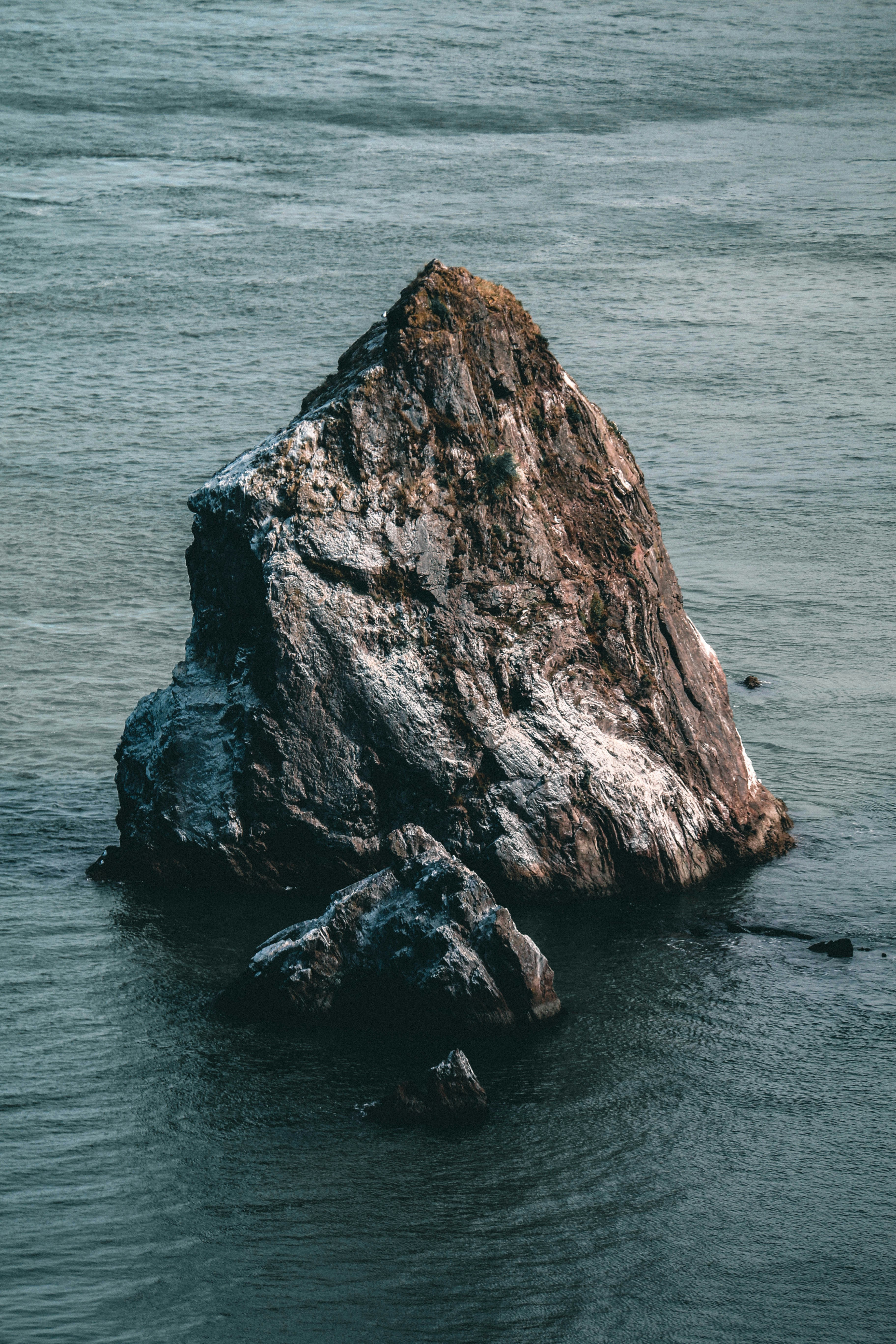 Sea Stacks in Calm Ocean