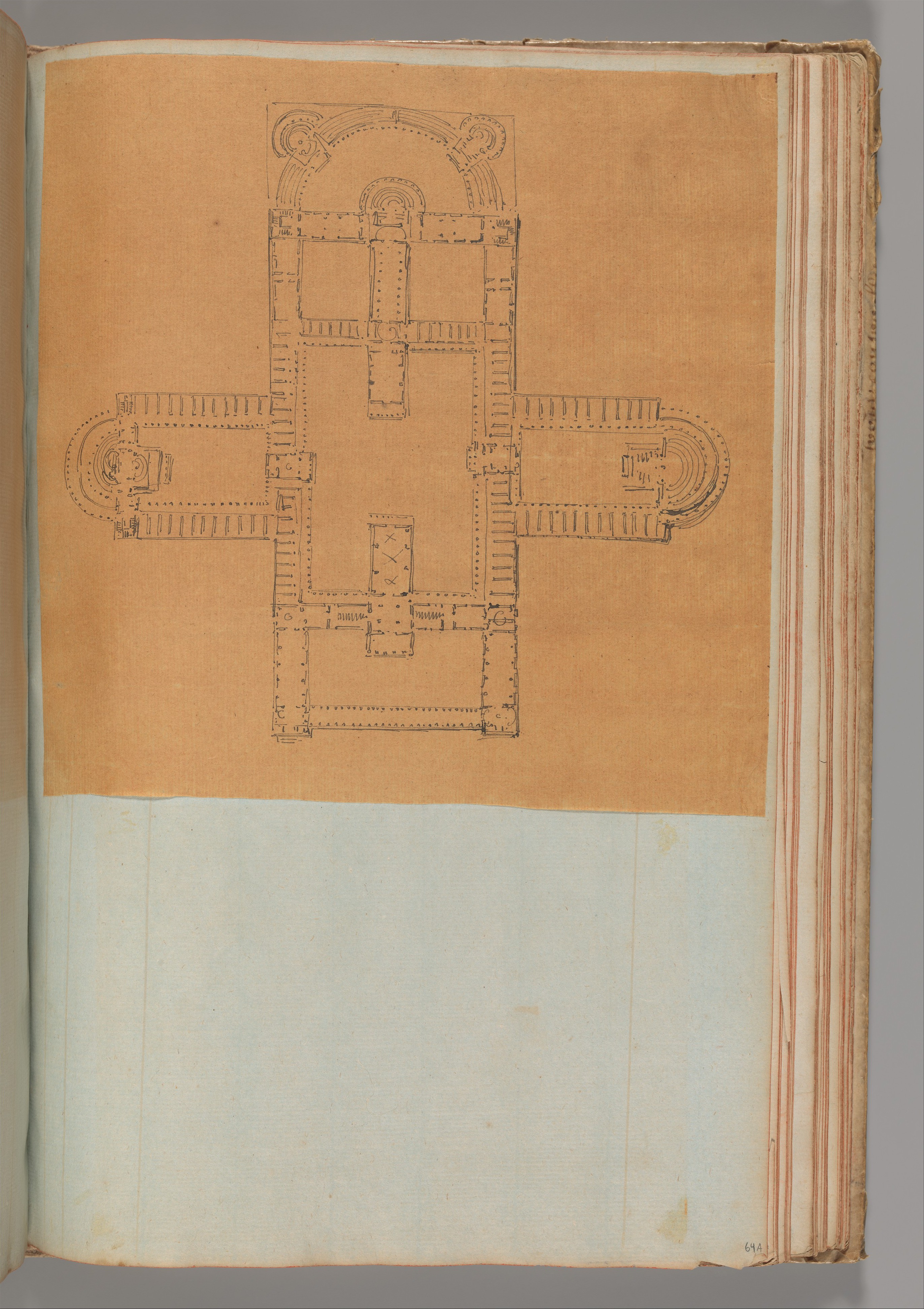 Hand-drawn Architectural Floor Plan