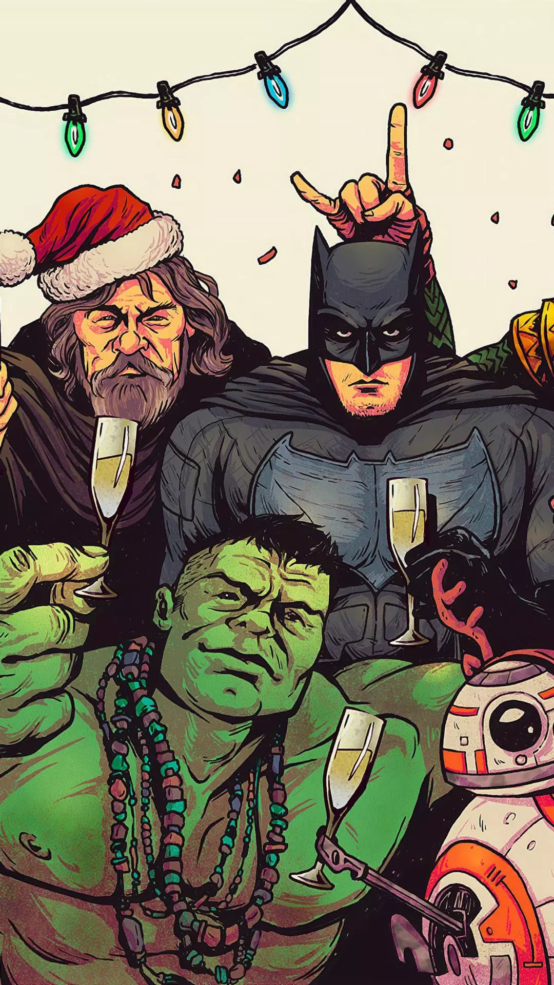 Pop Culture Crossover Christmas Party