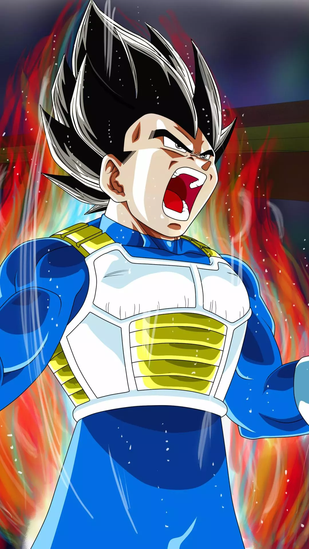 Powering Up Vegeta