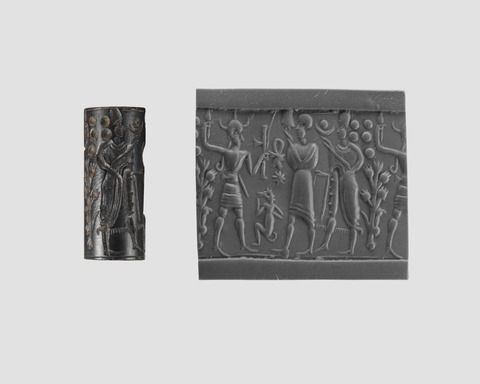 Ancient Cylinder Seal and Impression