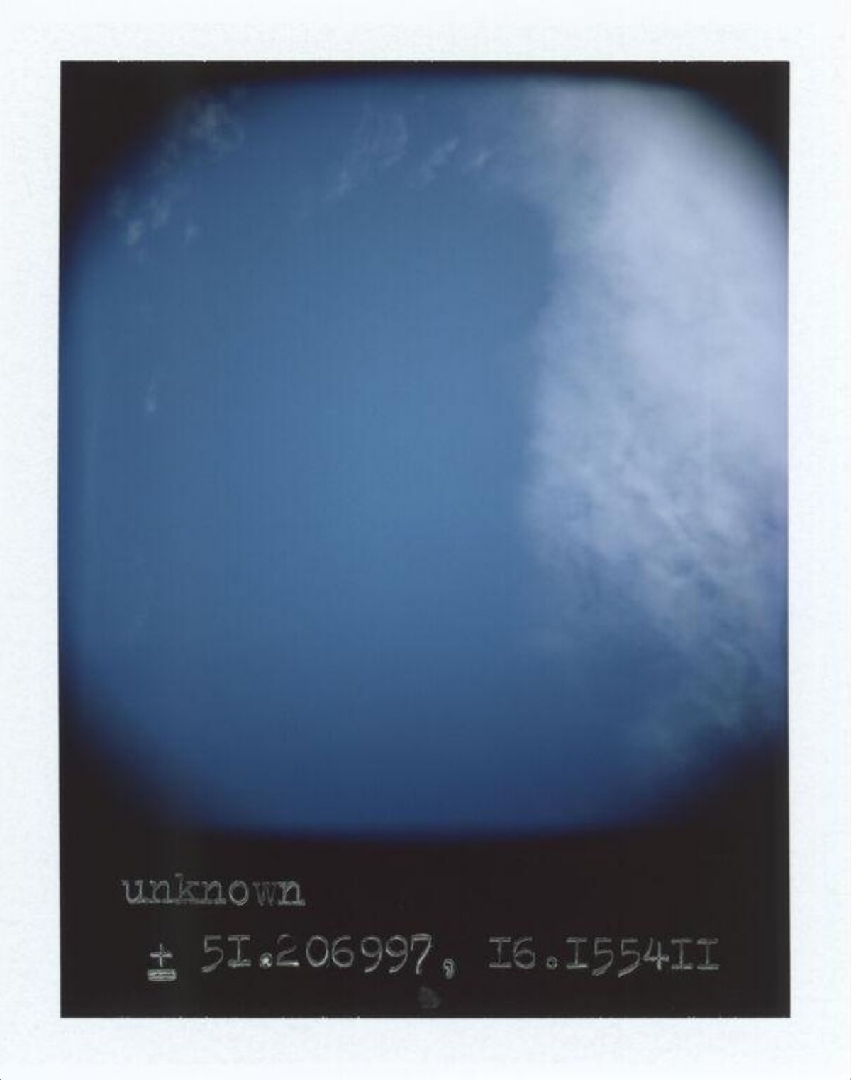 Unknown Astronomical Object Image