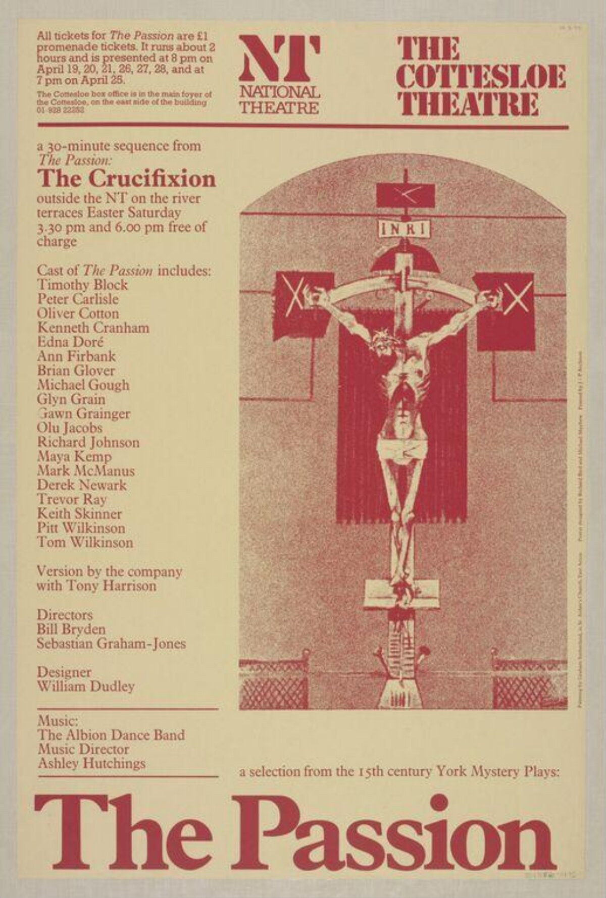 The Passion Stage Play Poster