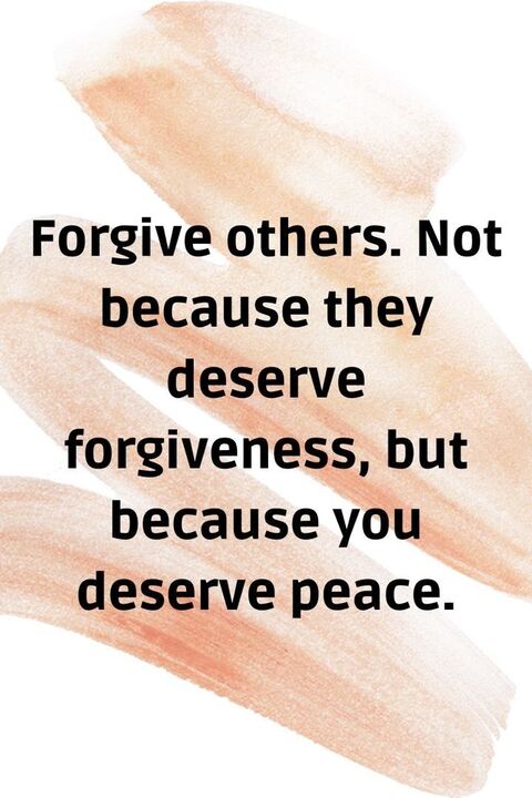 Forgiveness Quote for Inner Peace