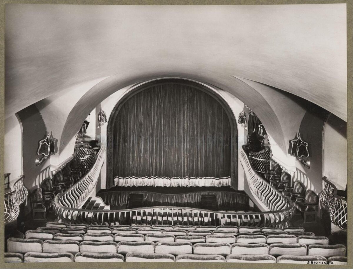 Vintage Theater Auditorium Interior