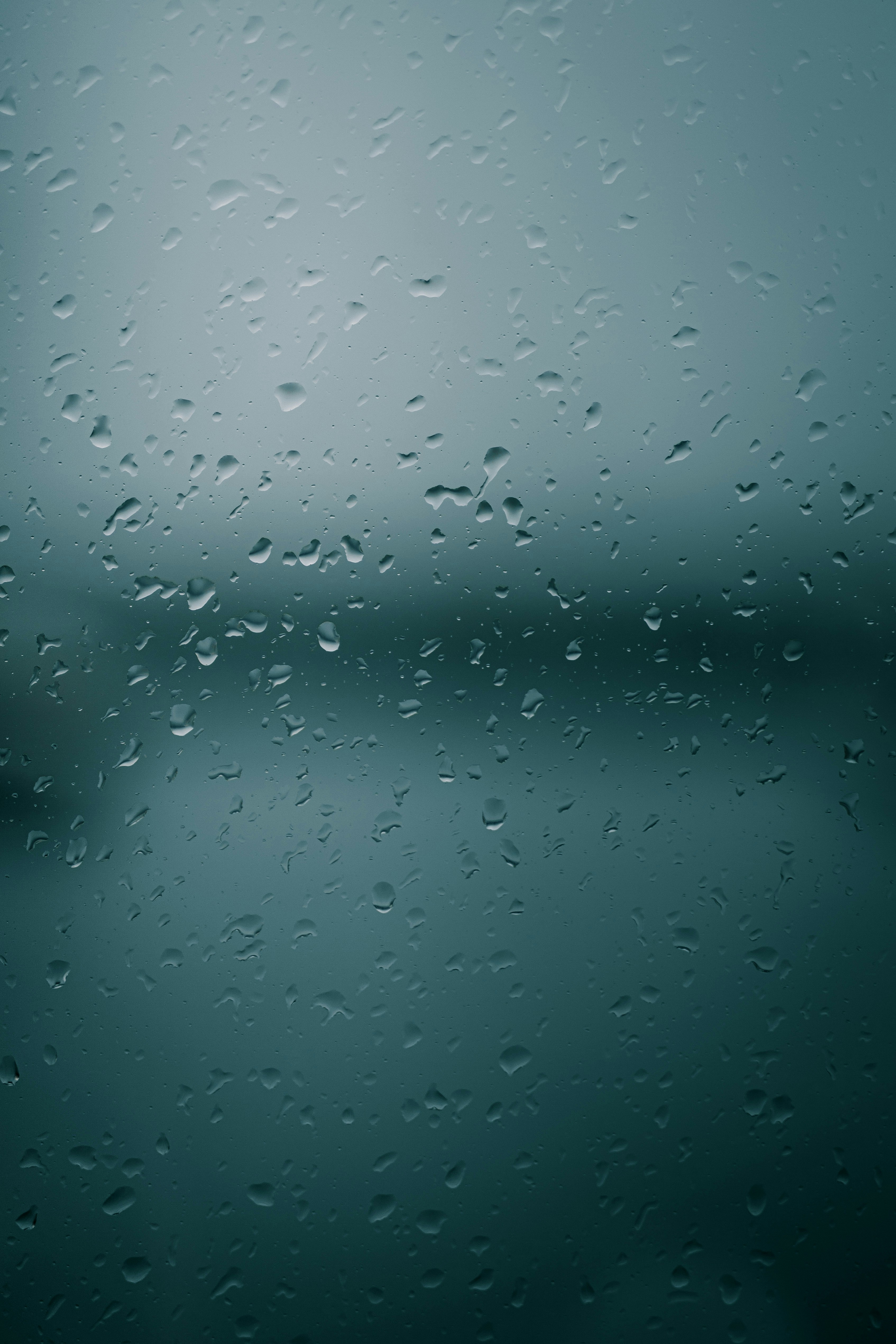 Raindrops on Window Glass