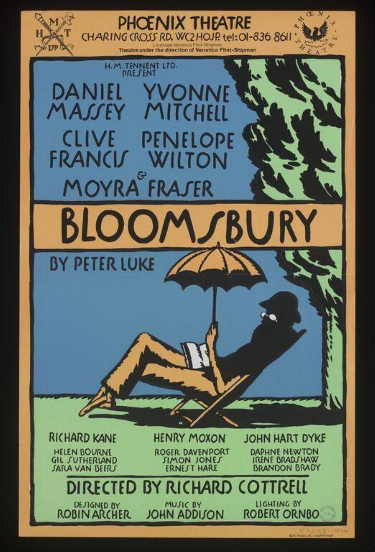 Vintage Bloomsbury Play Poster
