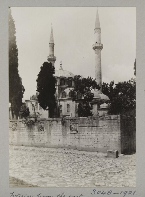Vintage Mosque Exterior From the East