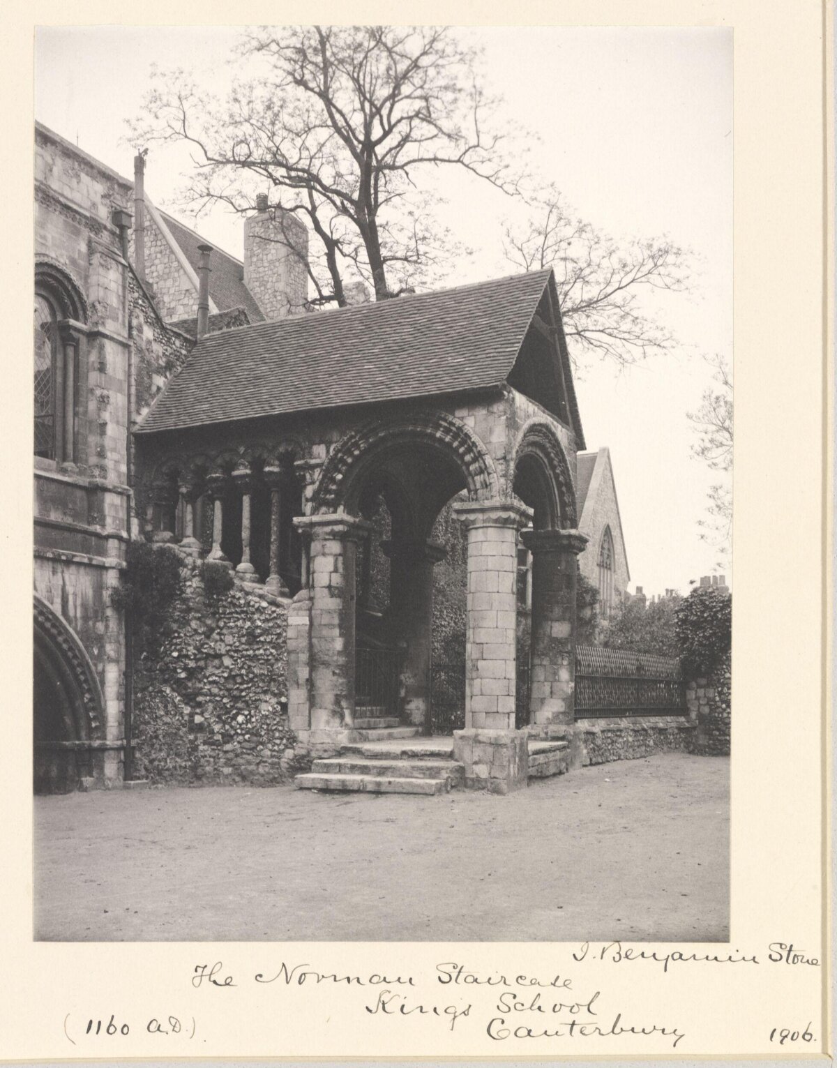 Norman Staircase King's School Canterbury