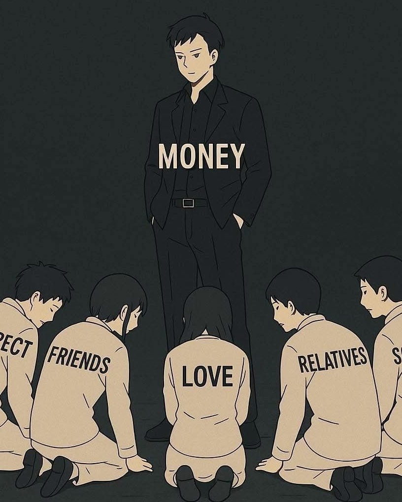 Money Over Other Life Values