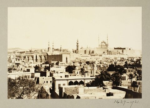 Vintage Cairo Cityscape