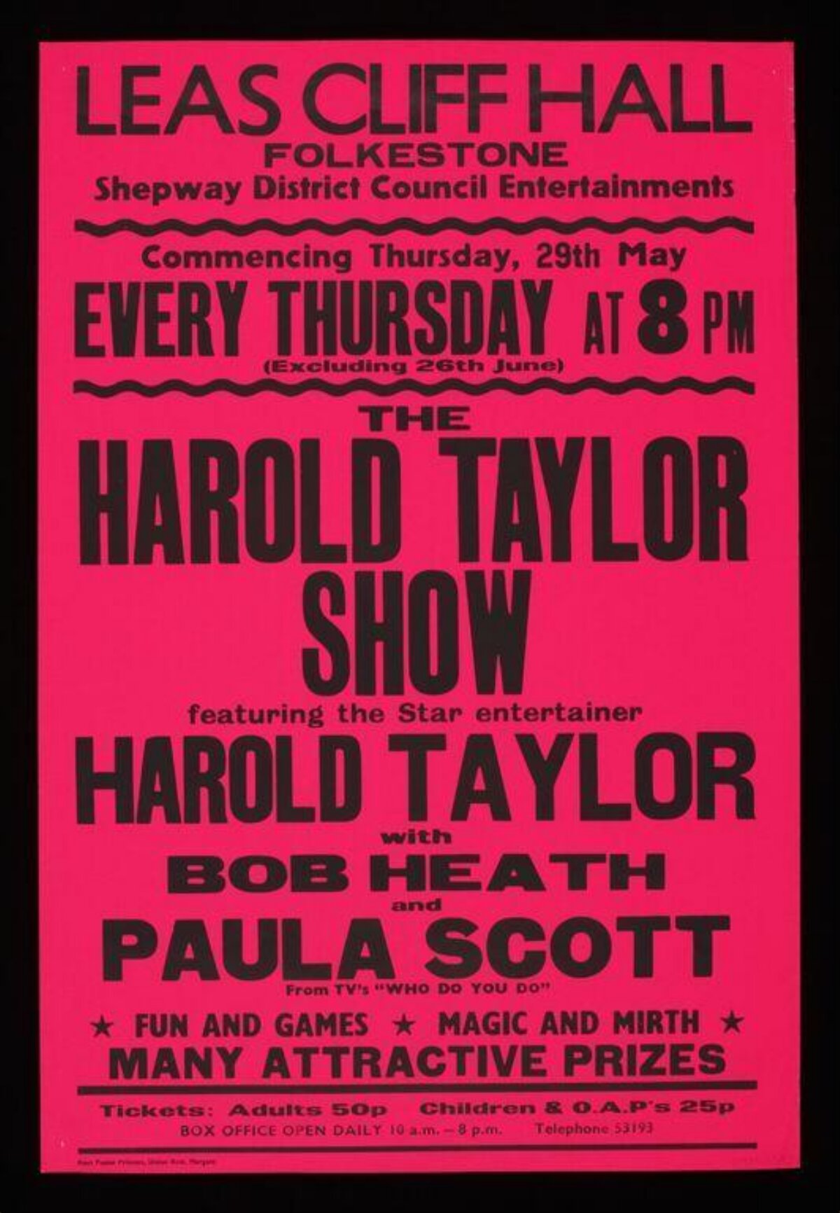 The Harold Taylor Show Poster