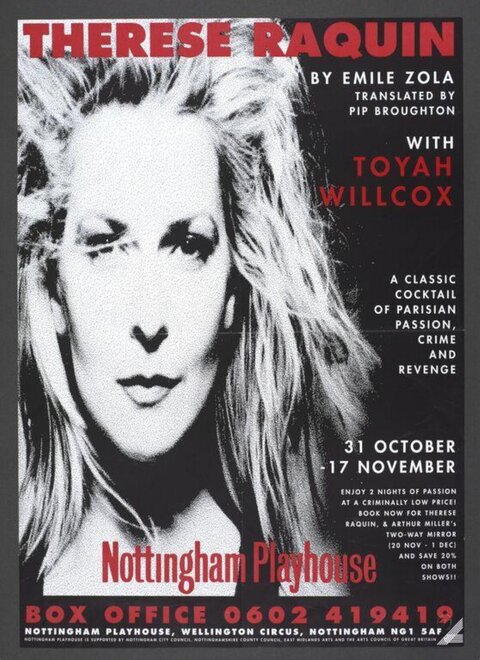 Therese Raquin Theater Play Poster