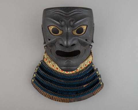 Japanese Samurai Iron Face Mask