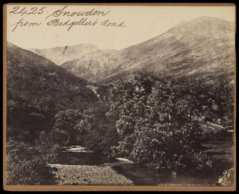 Snowdon from Beddgelert Road