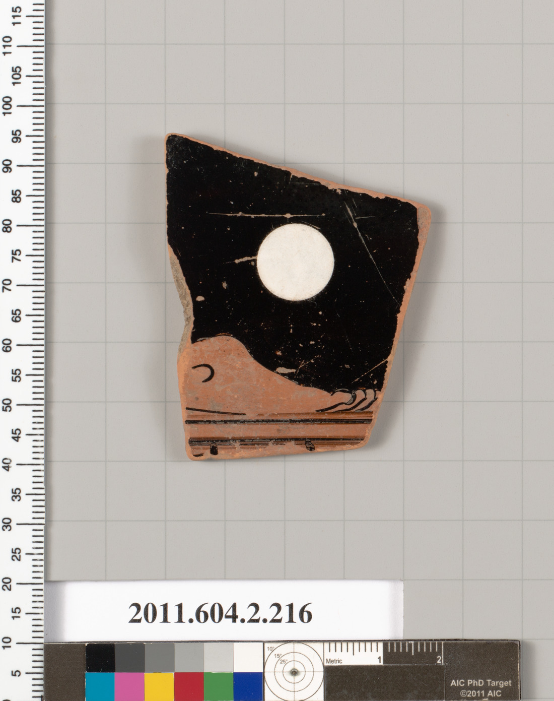 Ancient Greek Terracotta Pottery Fragment