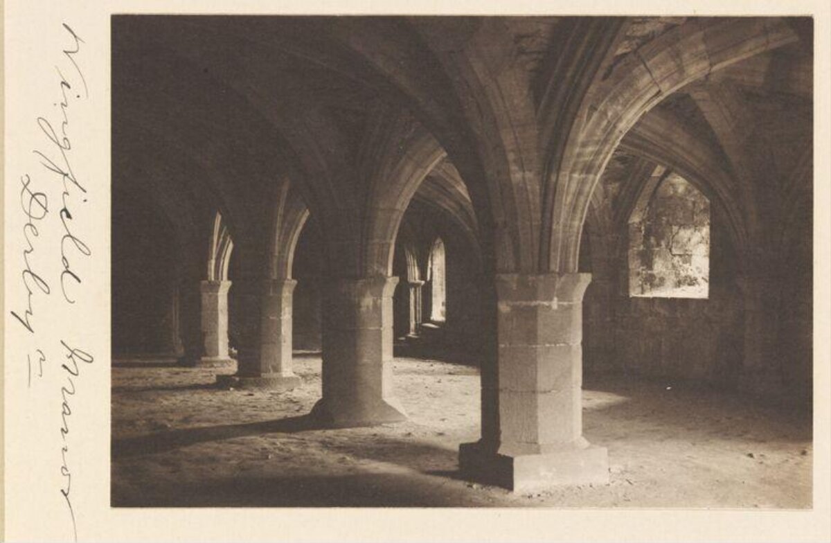 Wingfield Manor Crypt Interior
