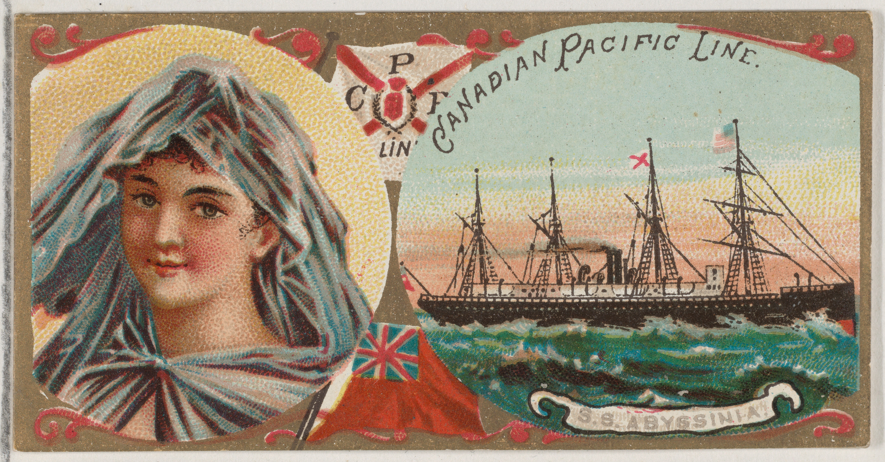 Canadian Pacific Line S.S. Abyssinia Card