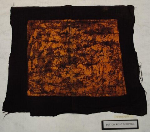 Archival Dyed Textile Sample