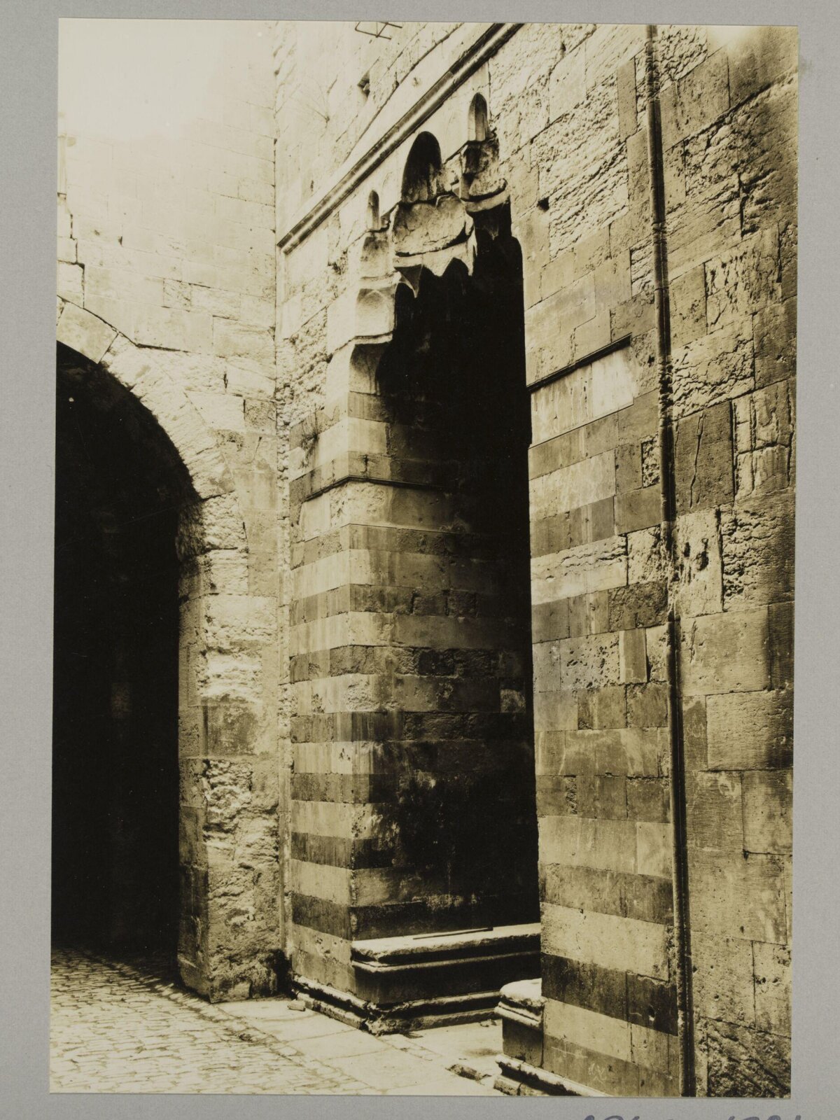 Historic Stone Archway Corner