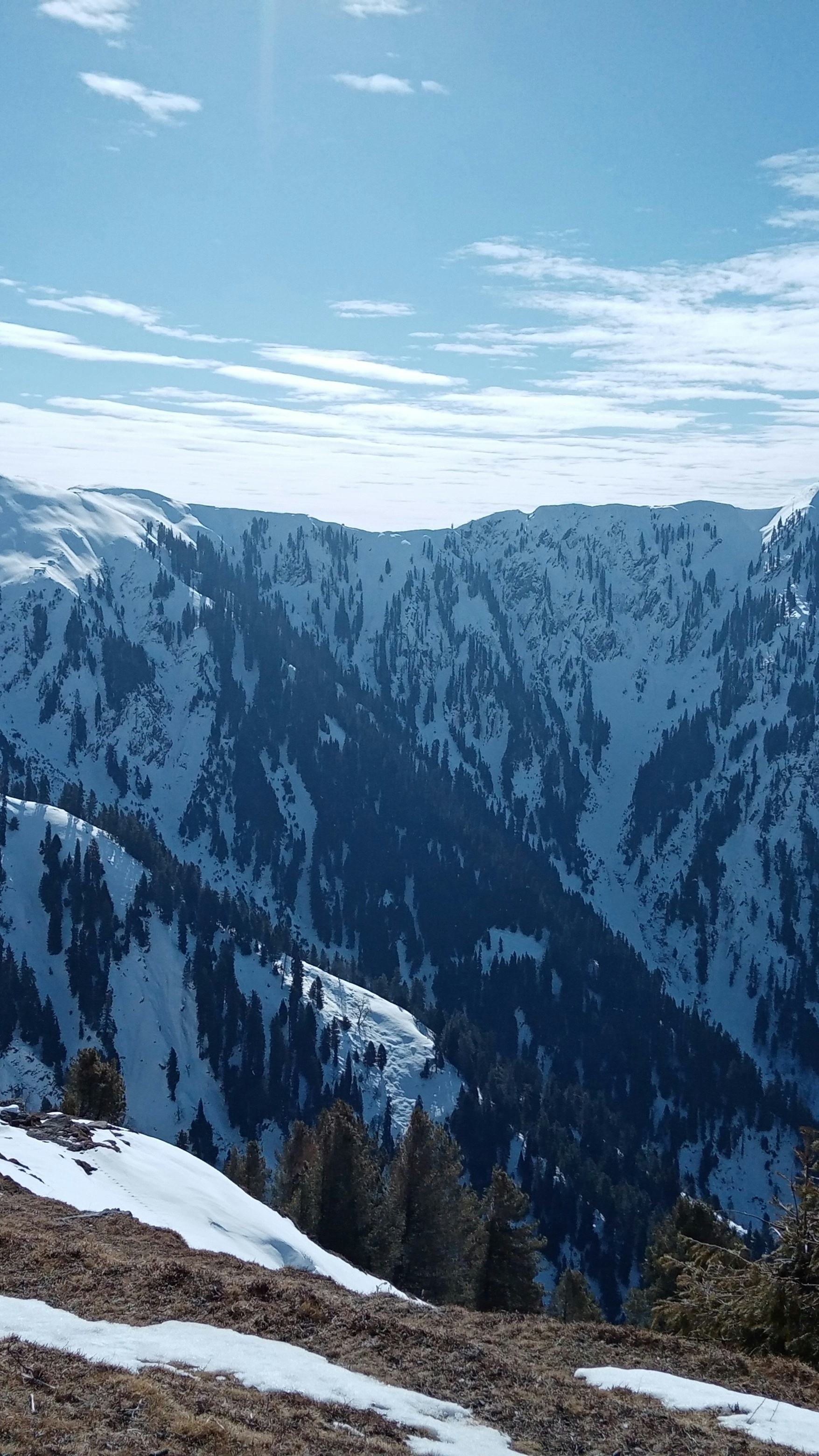 Snowy Alpine Mountain View