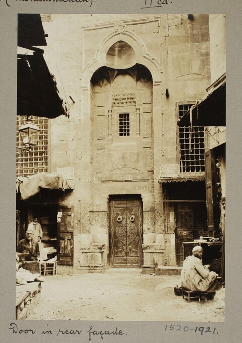 Vintage Photo of Rear Facade Door
