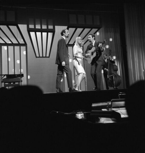 Vintage Band Stage Performance