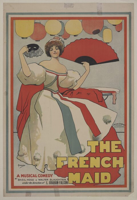 The French Maid Musical Comedy Poster