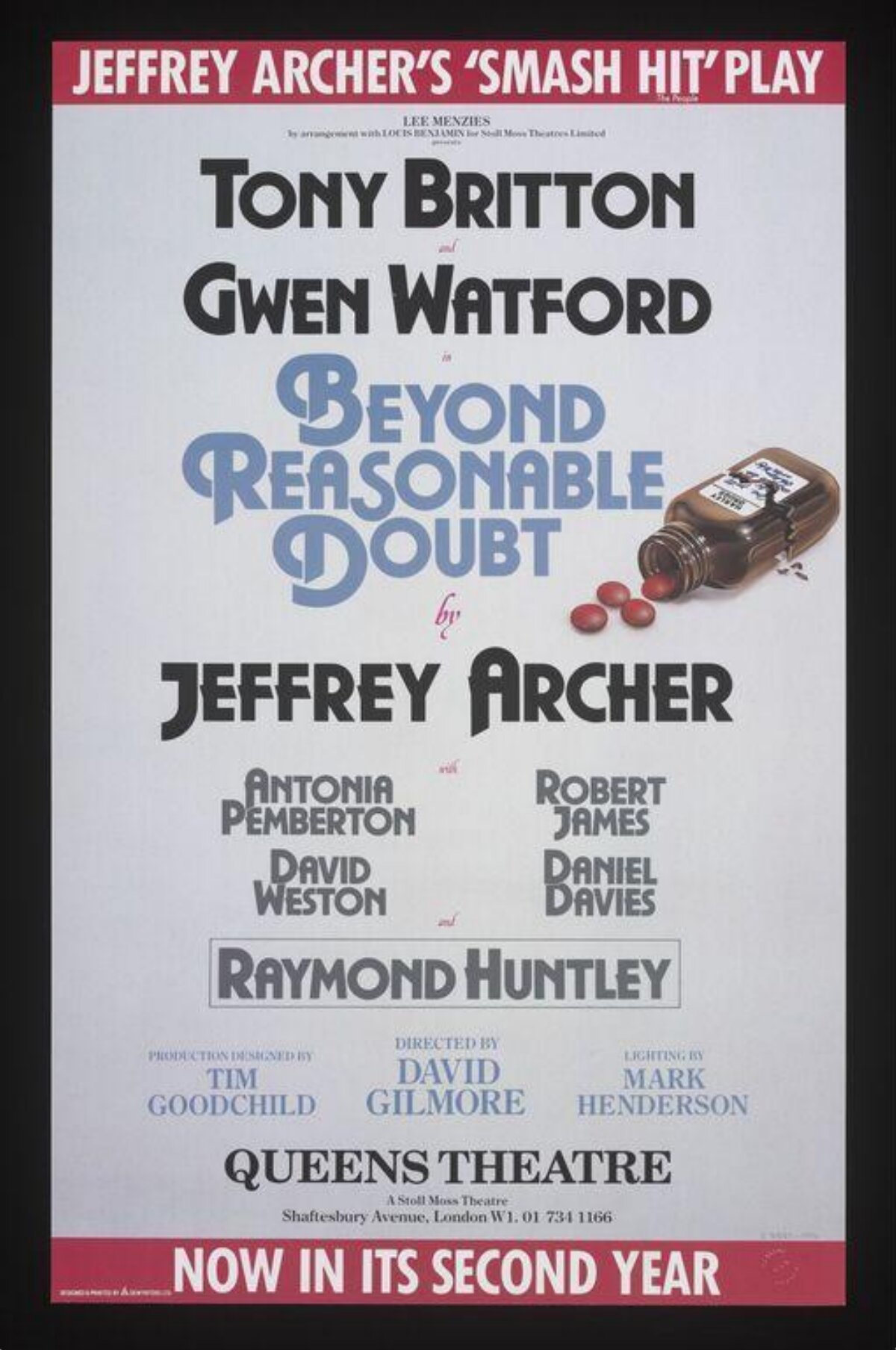 Beyond Reasonable Doubt Theatre Poster