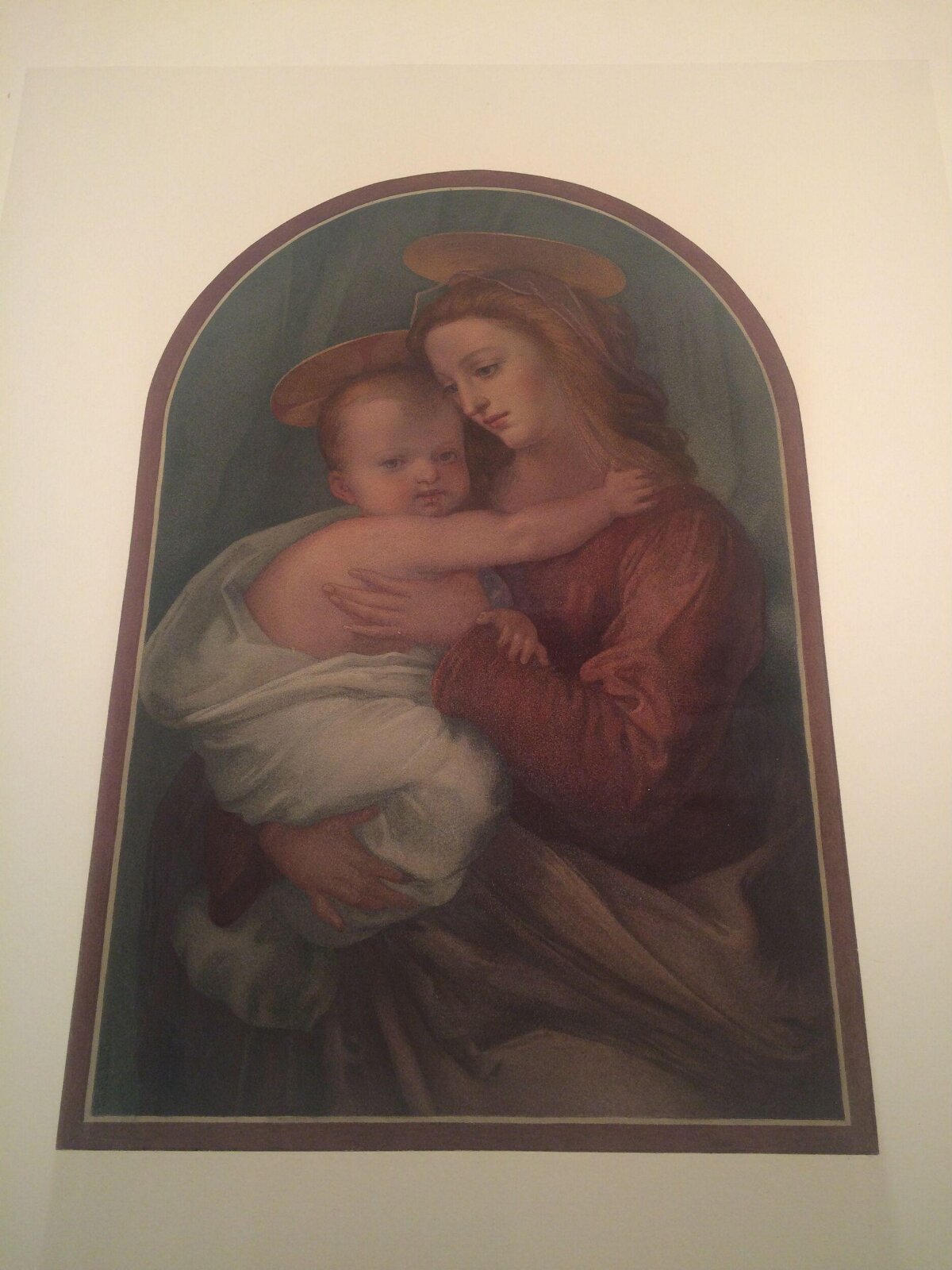 Madonna and Child Religious Art Print