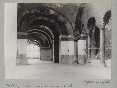 Gallery Over North Side Aisle