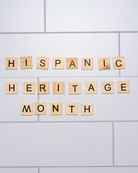 Hispanic Heritage Month Wooden Lettering