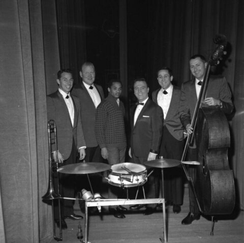 Six-Man Jazz Band Group Portrait
