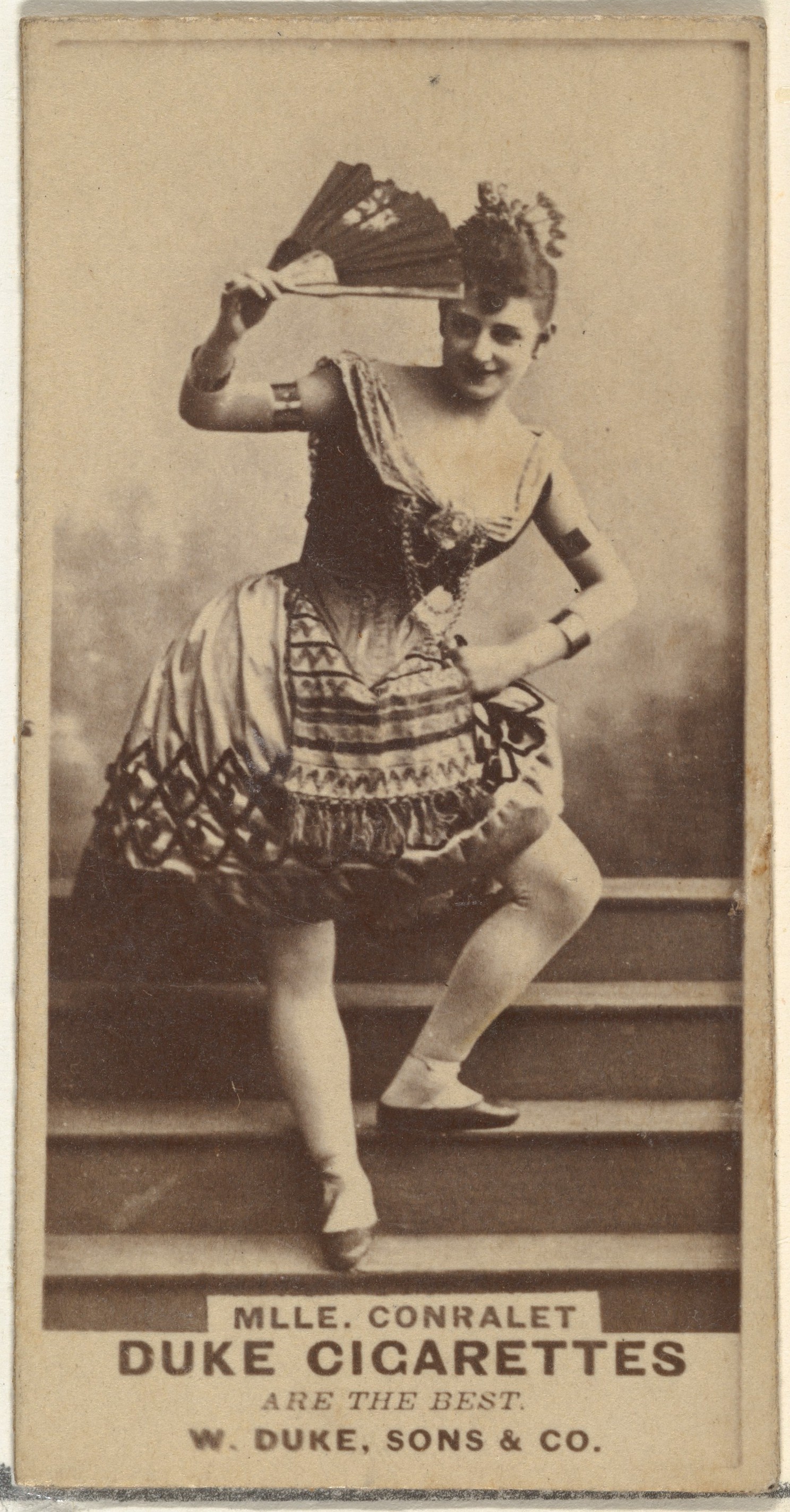 Mlle. Conralet Duke Cigarettes Trade Card