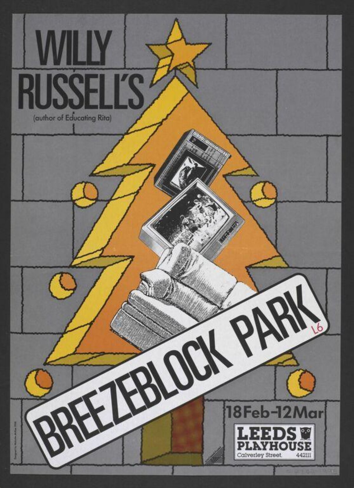 Breezeblock Park Theatre Play Poster