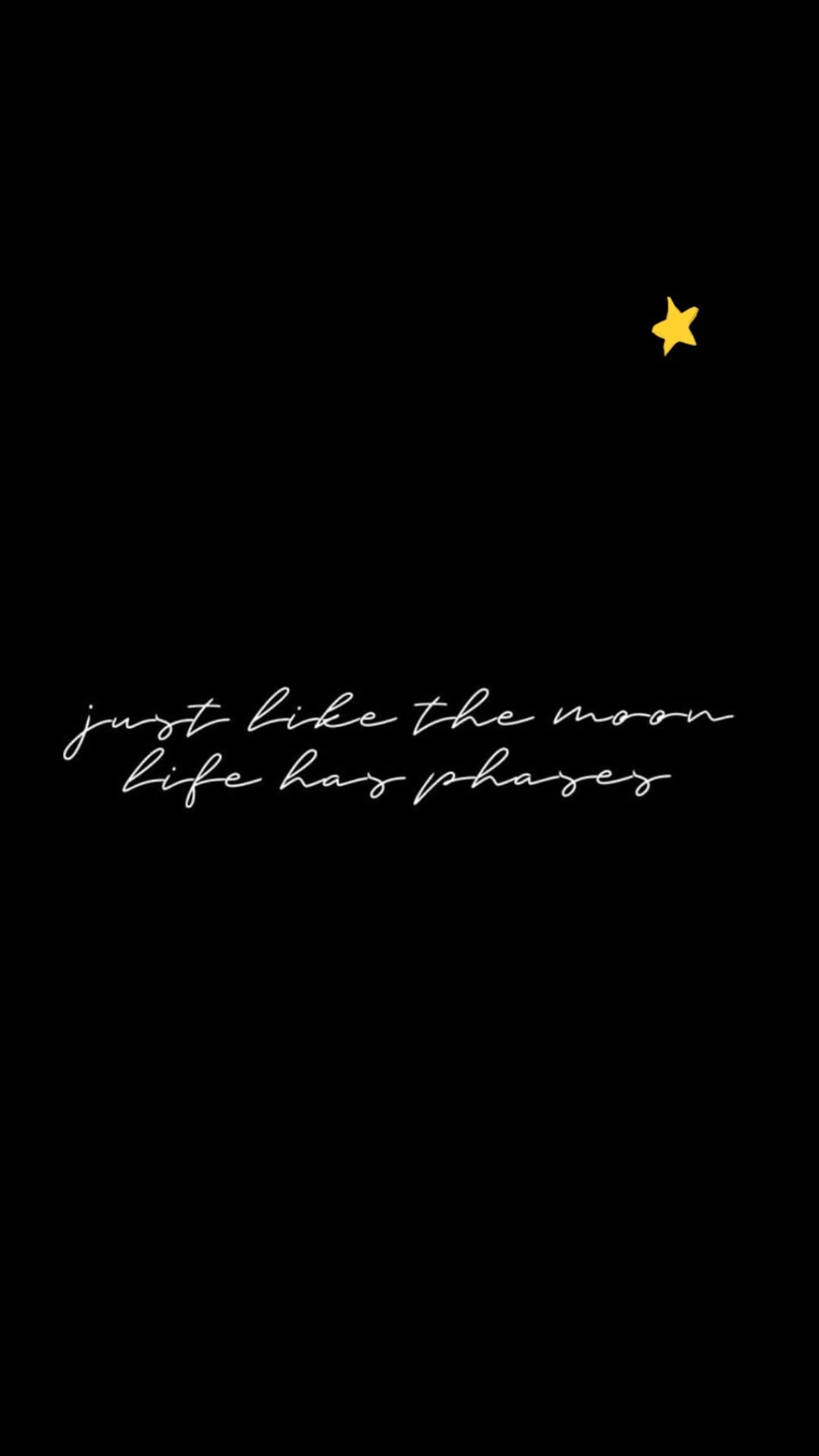 Life Has Phases Inspirational Quote
