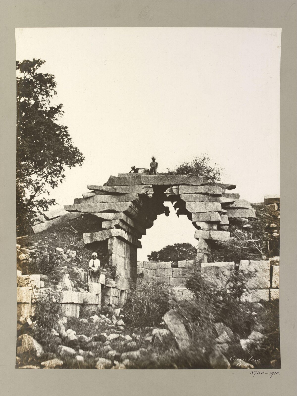 Ancient Stone Gateway Ruins