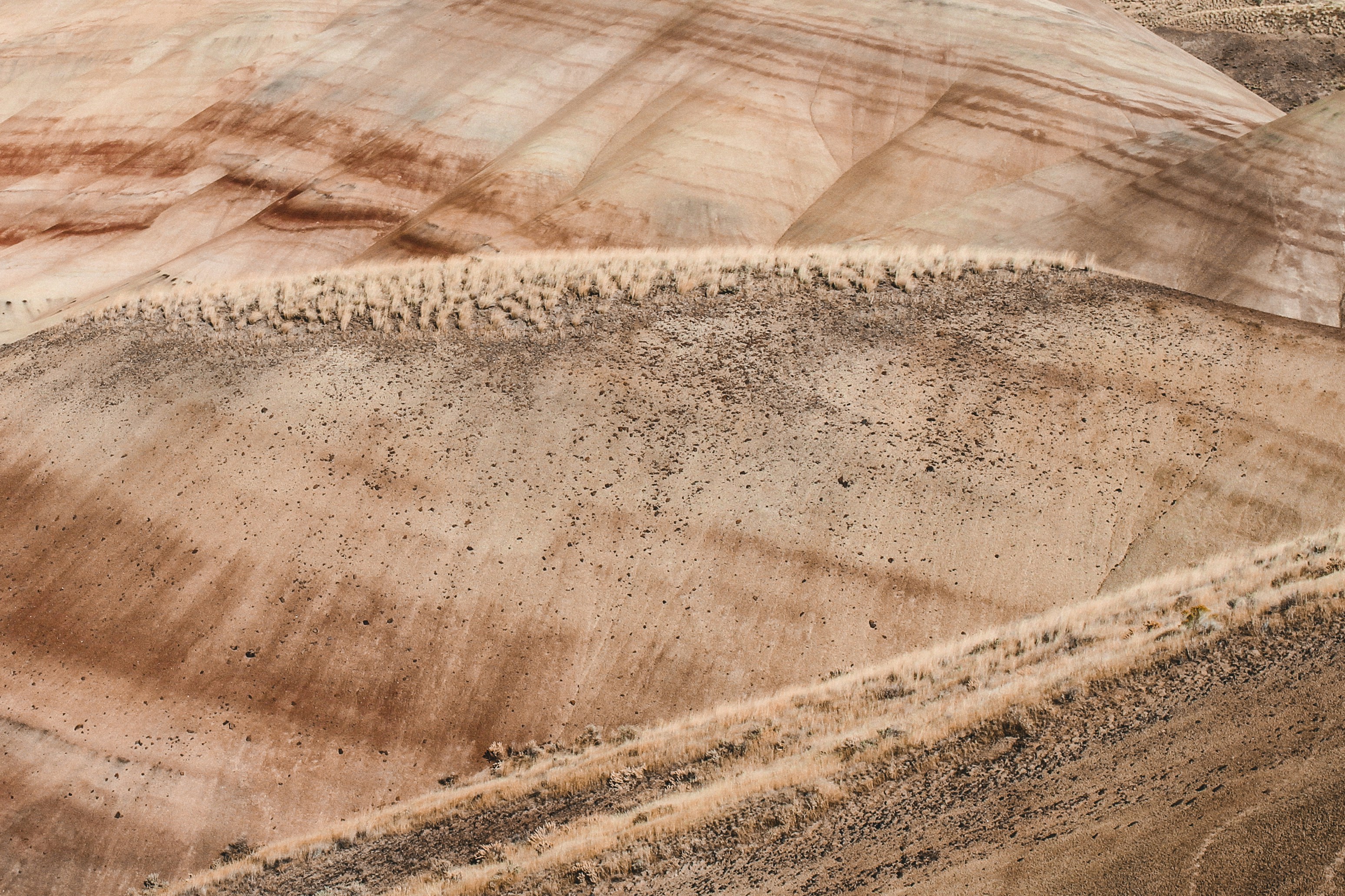 Layered Arid Hillside