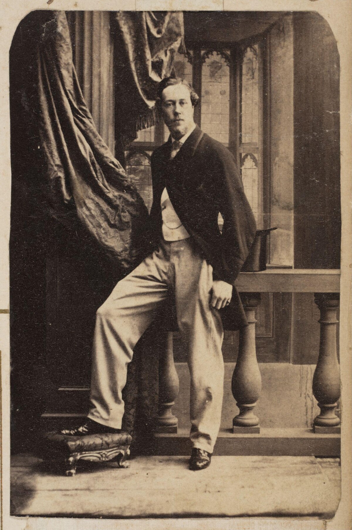 Vintage Portrait of Victorian Gentleman