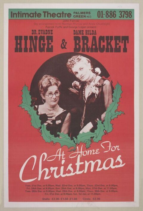 Hinge & Bracket Christmas Theatre Poster